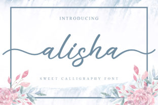 Alisha Font: A Romantic Handwritten Style