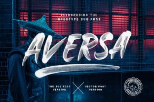Aversa: A Bold Font for Modern Design