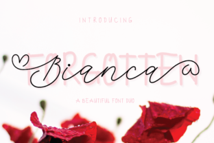 Bianca Forgotten Duo: A Contemporary and Elegant Font Pair for Modern Design