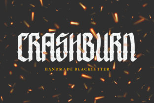Crashburn: A Bold Font with a Vintage Soul