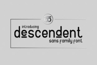 Descendent: A Versatile Font That Enhances Every Design Workflow
