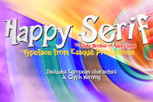 Discover Happy Serif: A Fun and Whimsical Decorative Font