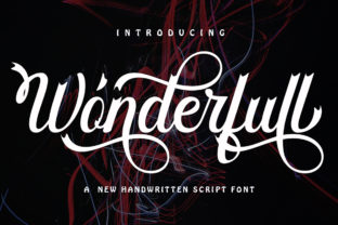 Discover the Magic of Wonderfull: A Handwritten Font with a Bold Twist