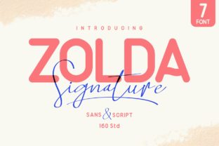 Exploring Zolda: A Bold and Beautiful Handwritten Font for Design Excellence