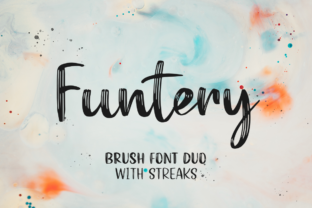 Funtery Duo: A Bold Handwritten Font with a Twist