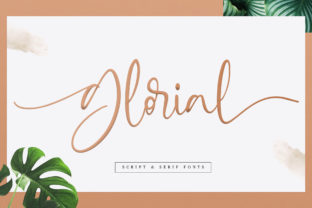 Glorial Duo: A Contemporary Font Pair for Design Projects