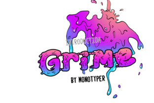 Grime: A Unique Decorative Font with a Slime-Inspired Twist