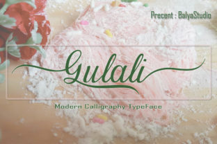 Gulali Font: A Delicate Handwritten Style for Modern Design