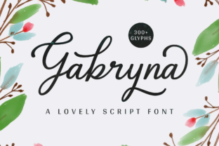 Introducing Gabryna: A Handwritten Font with a Sophisticated Touch