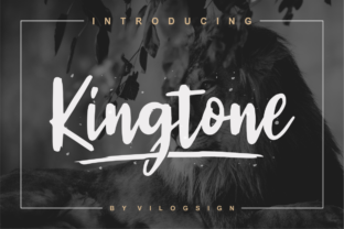 Kingtone: A Bold Handwritten Font with Personality