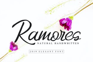 Ramores: A Handwritten Font That Adds Character to Your Creative Work