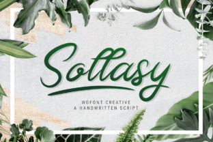 Sollasy: A Handwritten Font That Adds Whimsy to Your Designs