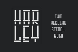 The Harley Family: A Bold Font That Adds Spark to Your Design