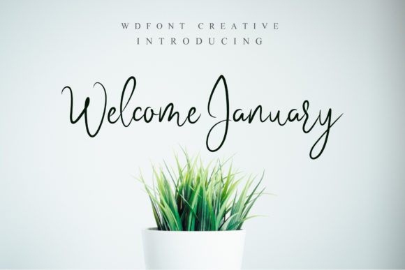 Welcome January: A Font That Adds Sophistication to Your Creative Projects